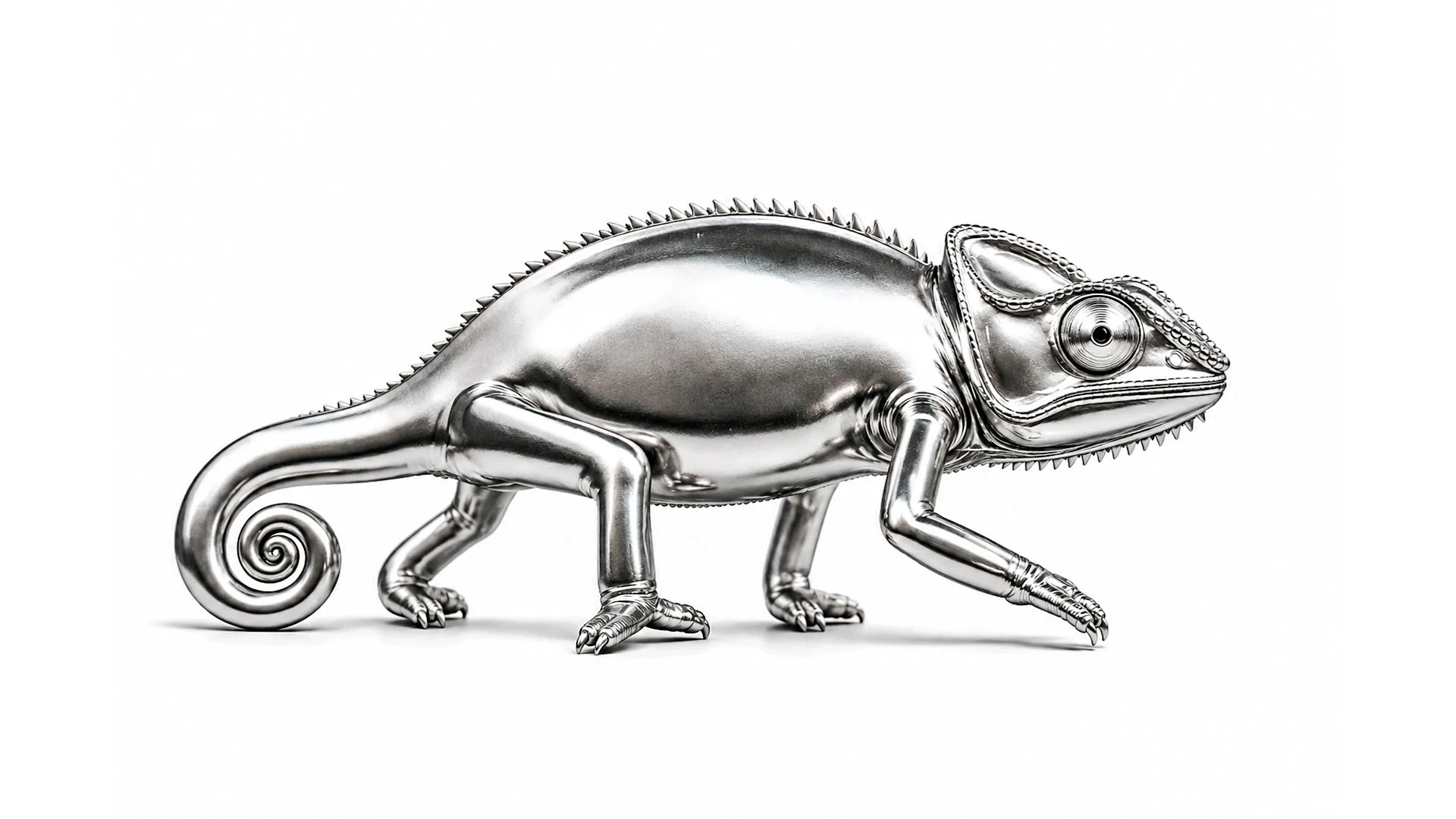Camaleão cromado